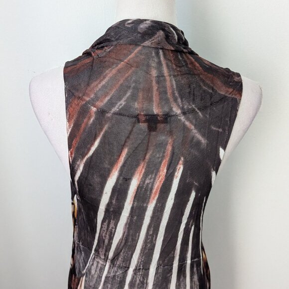 Dor Dor Coture Sleeveless 100% Viscose Duster, Small - Picture 4 of 5